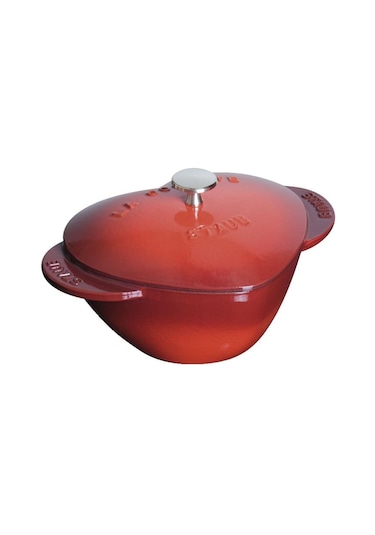 Staub La Cocotte Döküm Tencere Kiraz 20 CM 1.75 L Kalp
