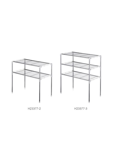 2 Katlı Çok Fonksiyonlu Mutfak Depolama Rafı Mikrodalga Fırın Raf Ünitesi