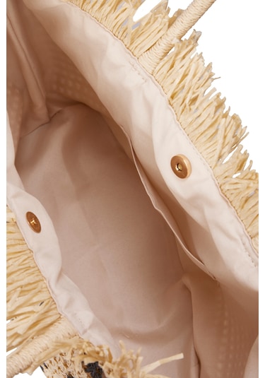 Pierre Cardin Kadın Hasır El Çantası 05pc25y1512 Naturel