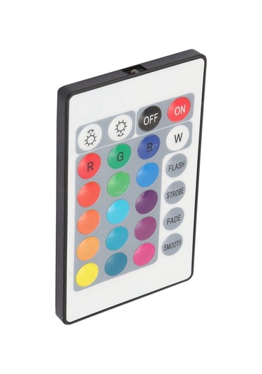 Springsun 5v Usb Rgb Led Işık Şeridi Kontrolcü, 24 Tuşlu Infrared Kumanda, Parlaklık Ayarlaması Ve Dinamik Efektler, 0.5m Kablolu, 150mah Batarya Diğer