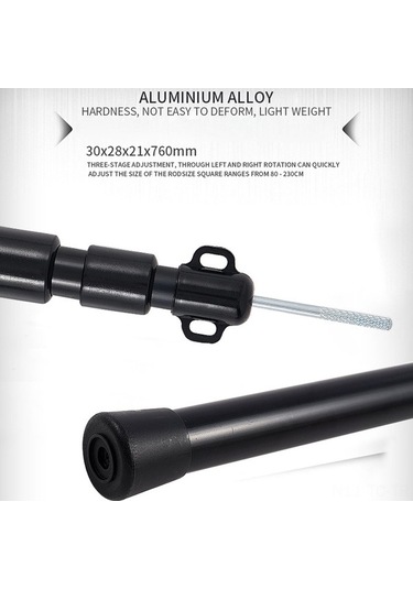 Novahub Hafif Paslanmaz Çadır Direği, Ayarlanabilir Boyutlu, Rüzgar Dirençli, Plaj Kamp İçin Kırmızı Kırmızı