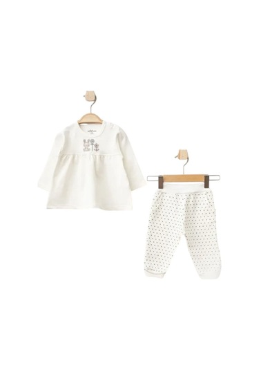 Aziz Bebe 2'li Takım 2319 Ekru