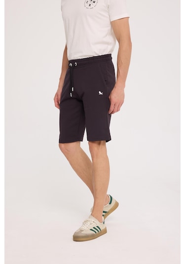 The Crow Tango Sweatshort Antrasit Polyester Pamuk Şort Antrasit