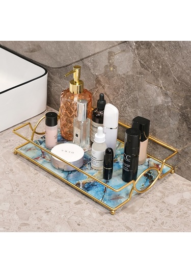 Yunboo Banyo Taşınabilir Raf - Siyah Altın Tek Katlı, Çelik Ve Cam Malzeme, 3-5 Kg Yük Tutumu, Delme Yok, Kozmetik/ürün Depolama Diğer
