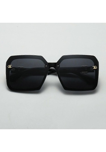 Moly Kadın Vintage Büyük Metal Polarize Uv400 Gözlük, Uv Koruma, Hafif Ve Dayanıklı