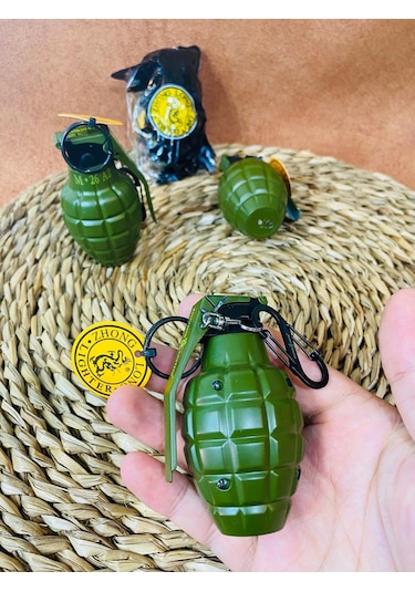 El Bombası Modeli Metal Pürmüzlü Çakmak