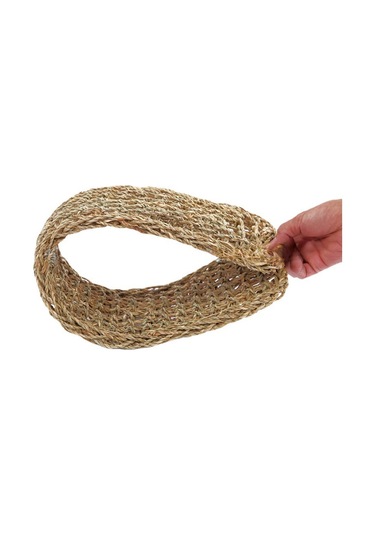 Ruicoo Kuş Ve Kertenkeleler İçin Çimen Teneke Salıncak: Chew Ve Tırmanma Oyuncak, 75x18cm, Sürekli Eğlence