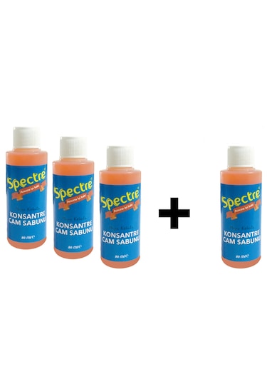 Spectre Konsantre Cam Sabunu 4 x 80 ML