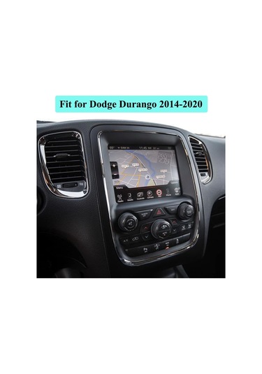 Moveevo Dodge Durango 2014-2020/jeep Cherokee/grand Cherokee 2014-2021 İçin Klima Ve Ses Regülatör Düğme Kapağı Siyah, 3'lü Alüminyum Set