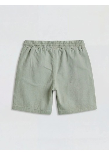Lc Waikiki Yeşil Erkek Bebek Gabardin Şort