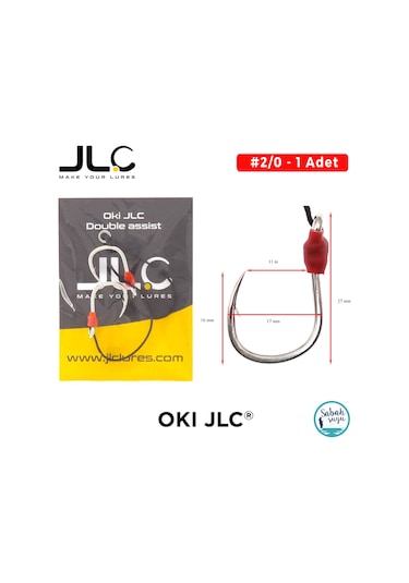 Jlc Çiftli Hazır Assist İğne 2/0 Oki 1 Adet