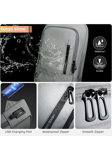 Siyah Erkekler İş Sırt Çantası Ince Çalışma Su Geçirmez 14 "laptop Çantası Usb Seyahat Sırt Çantası Kadın Açık Okul Sırt Çantası Siyah