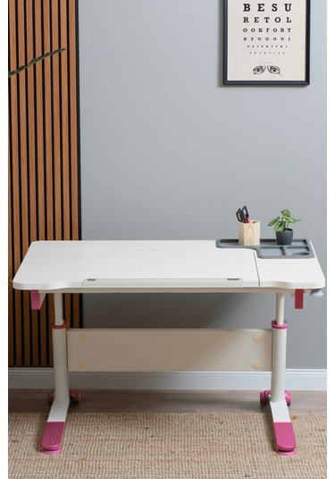 Sirius Simple Yükseklik Ve Eğim Ayarlı, Bilgisayar Ve Ofis Masası, Modern Ekru Çalışma Masası Fuşya Gri Sirius Simple Yükseklik Ve Eğim Ayarlı, Bilgisayar Ve Ofis Masası, Modern Ekru Çalışma Masası Fuşya Gri