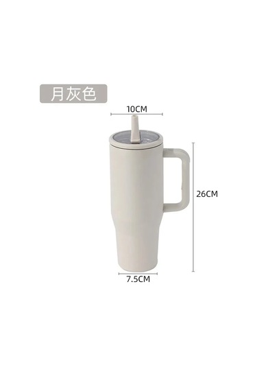 40oz Sınır Ötesi Termos Bardak 40oz Çift Katmanlı Buz Kabı Diğer Beyaz