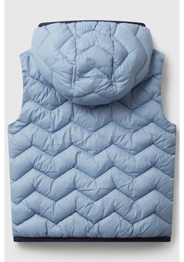 United Colors Of Benetton Erkek Bebek 2twdgj00g-25k Yelek Açık Mavi-2108 Mavi