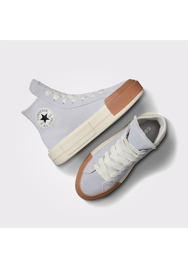 Converse Chuck Taylor All Star Cruise Unisex Lila Süet Platform Sneaker Düz A08330c Mor