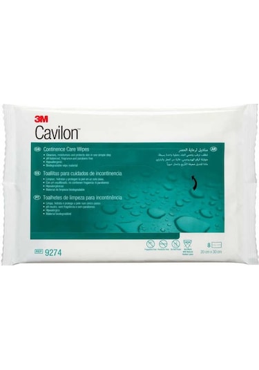 Cavilon 9274 İnkontinans Bakım Mendili 8´li