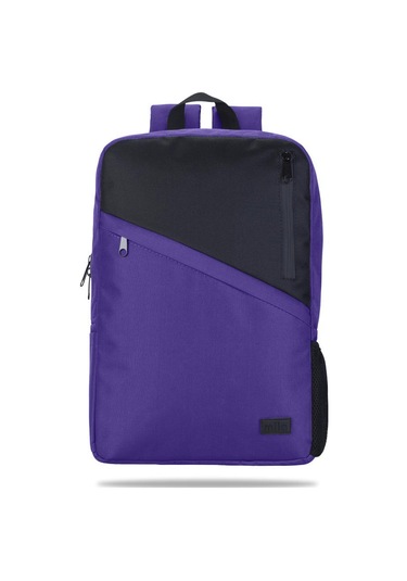 Classone 15,60'' Uyumlu W303 Mila Serisi Lenovo,hp,asus,monster,macbook,macair Uyumlu Laptop,notebook Sırt Çantası - Mor