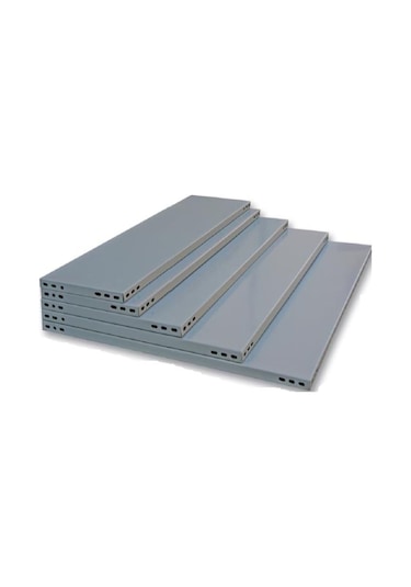 Rafburada 4 Katlı Galvaniz Çelik Raf. Depo, Arşiv, Dosya Rafı 43 x 93 x 200 CM Kalınlık 0.70 MM