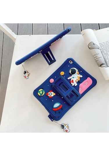 İpad 7.8.9.nesil 10.2 İnç Uyumlu Galaxy Shell Astront Temalı Çocu