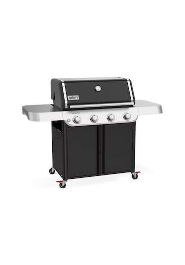 Weber Genesis E-415 Gazlı Mangal Siyah