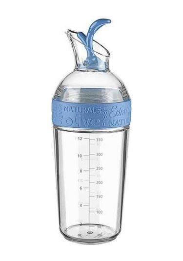 Cam Yağdanlık Fresh Ölçülü Yağ Şişesi Yağdanlık Çok Renkli