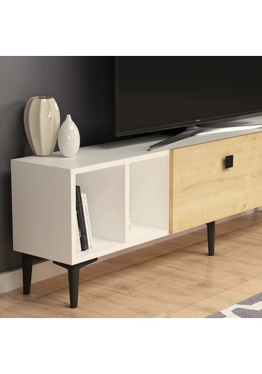 Sole Tv Ünitesi Beyaz Safirmeşe