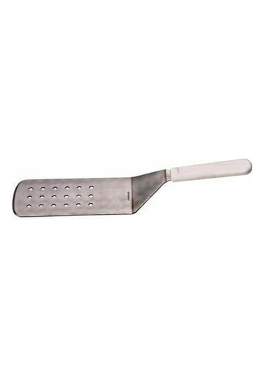 Delikli Spatula 25 Cm Gümüş