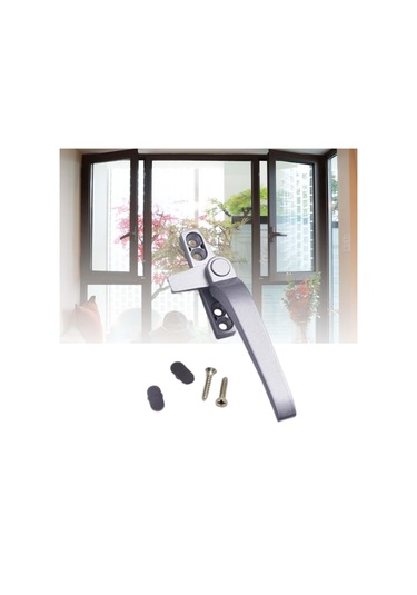 Suntek Kanat Kilitleme Kolu Kilit Kulplu Kapı Kolu Alüminyum