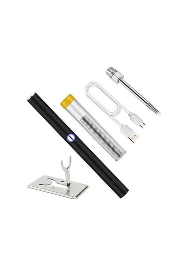 Pazly Taşınabilir Şarjlı Mini Lehim Makinesi - Usb Hızlı Isınma, Değişebilir Uçlar, Dıy & Elektronik Projeler