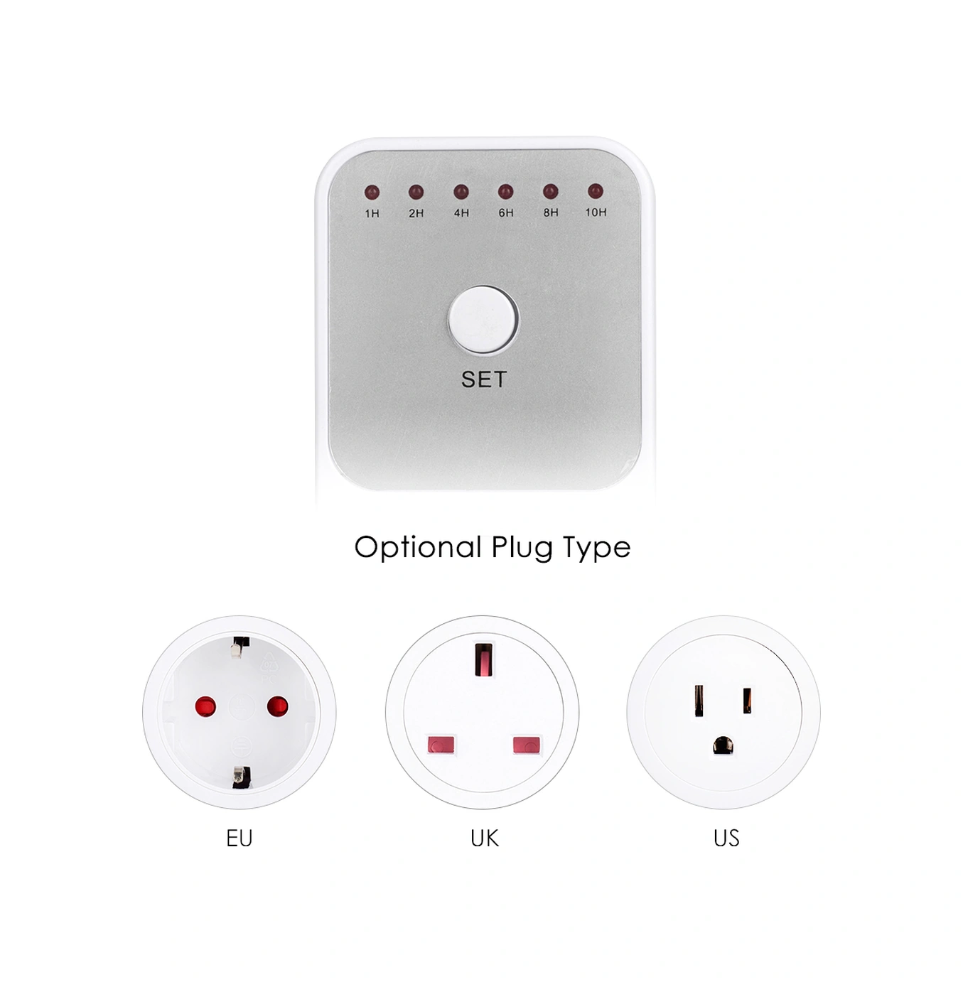 Youmex Eu Standartlı Zamanlayıcı Prizi - 1-10 Saat Otomatik Kapatma Fonksiyonu, Ac240v, Enerji Tasarrufu İçin Elektrikli Cihaz Kontrolü Tm04 Classıc