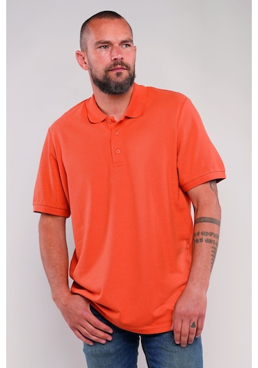 Gabria Polo Yaka Erkek T-shirt Tarçın