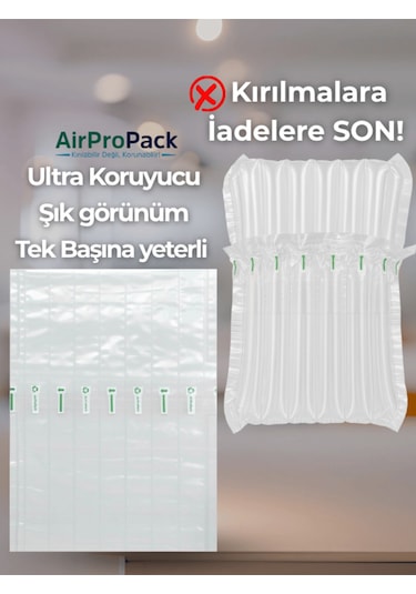 33x40 Cm 50 Adet Havalı Poşet Airbag/airbed/airpack/airpak Ambalaj