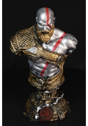 God Of War Kratos Büst, God Of War Ragnarök Kratos