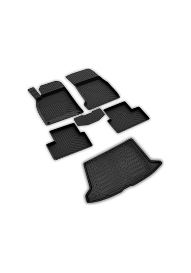 Mercedes GLA 200 H247 Ferrous 4D Paspas  ve ÜST Kademe İçin 3D Bagaj Havuzu 2020 ve Üstü