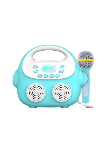 Reedark Mikrofonlu Taşınabilir Karaoke Makinesi - Ev Partileri Ve Aile Eğlencesi İçin Yetişkin & Çocuk Uyumlu Portatif Sistem