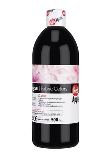 Red Apple Kumaş Boyası 500Ml Siyah