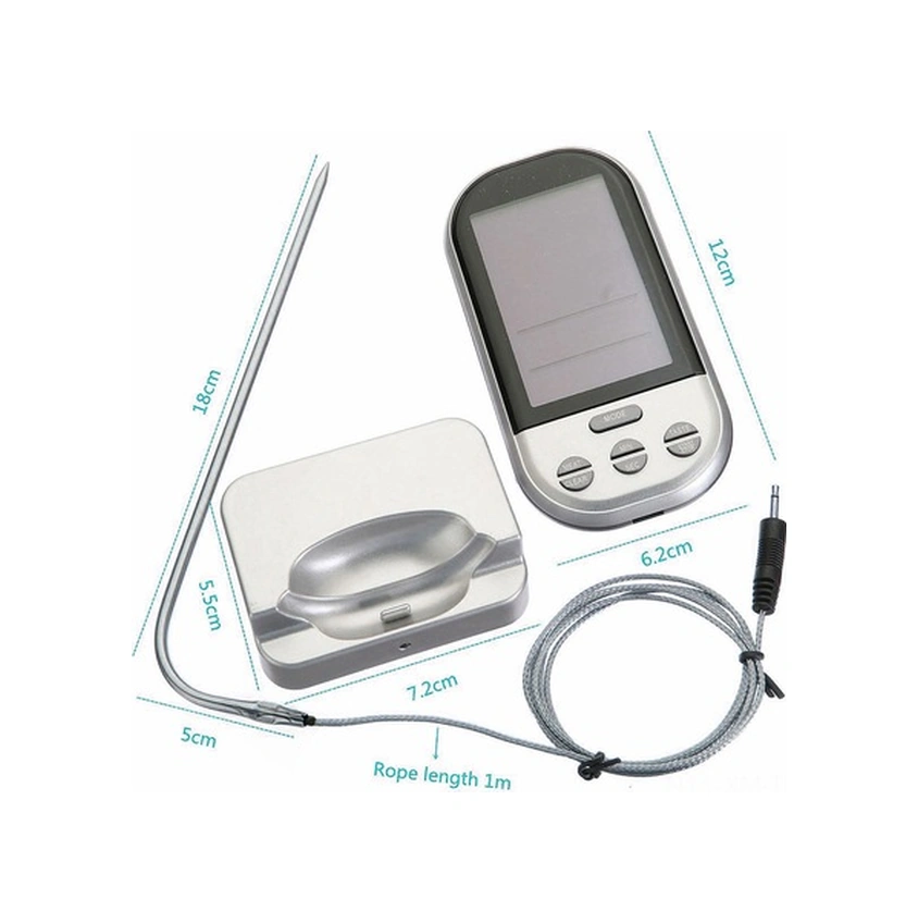 Fortunelane Isı Ölçer - 250 C'ye Kadar, Su Geçirmez, 30m Menzil