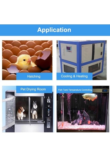 Pazly Zfx-w1302 Dijital Sıcaklık Kontrol Cihazı, Yüksek Hassasiyetli Yumurtlama Termostatı, Kuluçka Makinesi İçin