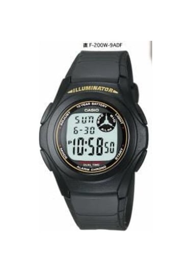 Casio F-200W Plastik Saat Kordonu Kayışı Feza Marka