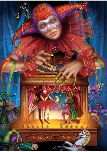 Art Puzzle 500 Parça Maskeli Kuklacı Puzzle