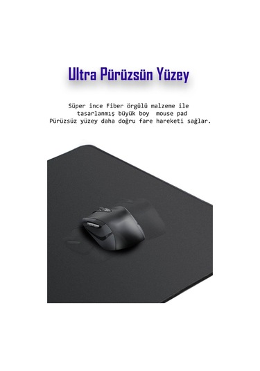 Mouse Pad Büyük Boy Gaming Oyuncu Xl 70x30 Cm Bloom-fox