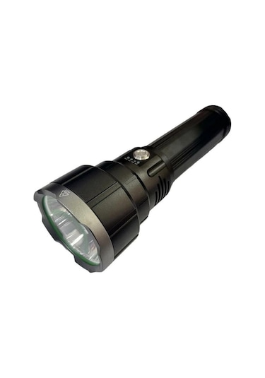 55 Watt 5500 Lümen Profesyonel Büyük Şarjlı El Feneri Pd-13000 Siyah