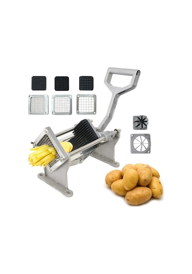 Turnike Kollu Patates Dilimleme
