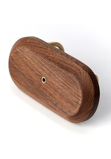 Homyl Ahşap Duvara Monte Jilet Tutucu Tıraş Makinesi Erkekler