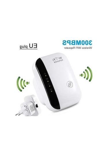 Novahub Kablosuz Ağ Genişletici: Wifi Sinyal Güçlendirici, Ev Ve Ofis İçin Hızlı İnternet, Eu Fişli