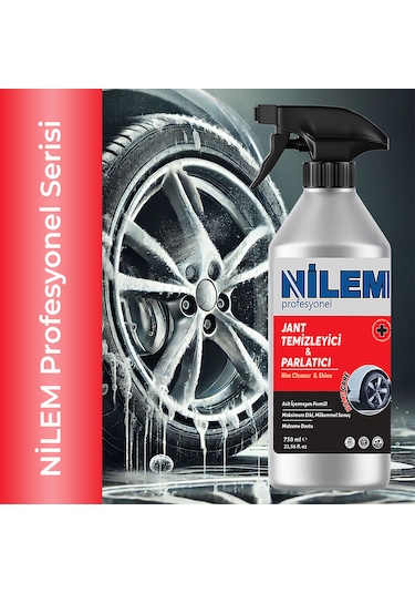 Nilem Profesyonel Jant Temizleyici Ve Parlatıcı 750 Ml