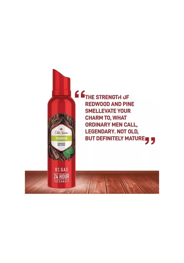 Old Spice Timber Erkek Sprey Deodorant 140 ML