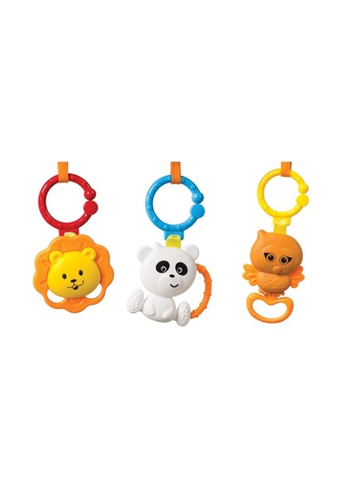 Babies Baby Play Neşeli Dostlar 63X80 Cm Çıngıraklı Oyun Halısı