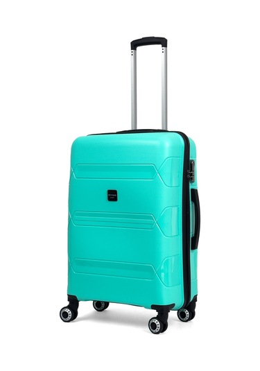 Lucas Polipropilen Kırılmaz Valiz, Orta Boy Mint